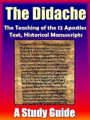 cover image of The Didache